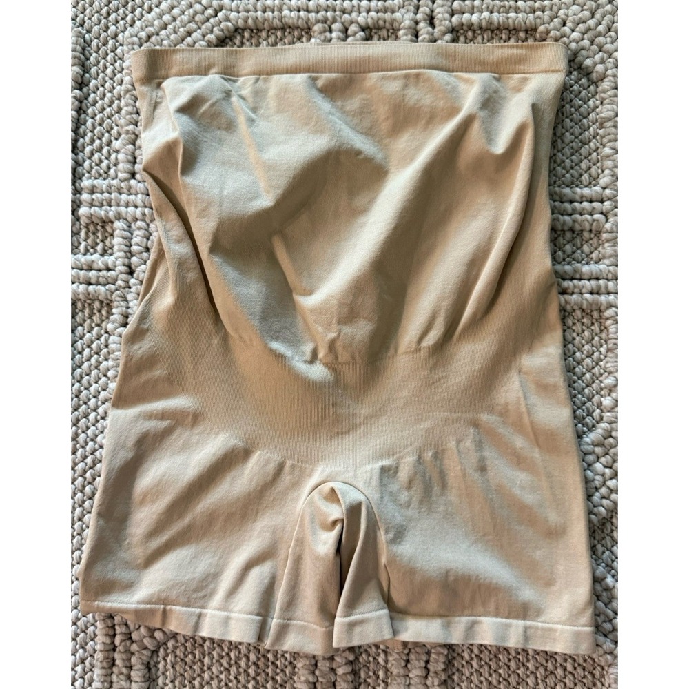Belly Bandit Basics Maternity Support Smoothing Shorts Beige Nude Women's Small